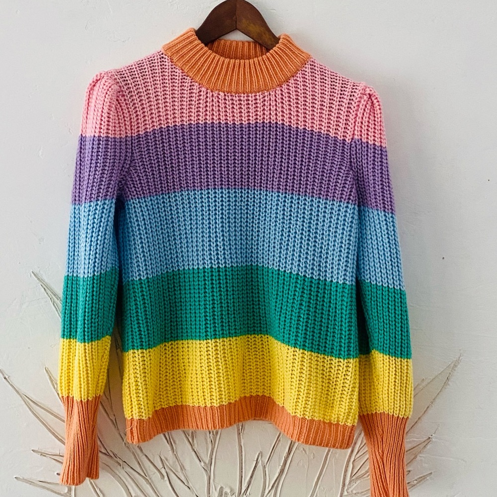 Vici Collection Multi Colored Sweater - image 1